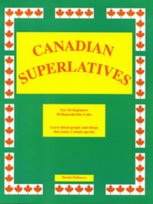 cover image of Canadian Superlatives